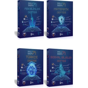 İSEM Yayıncılık 2022 Akıllı 7. Sınıf Akıllı Defter Seti
