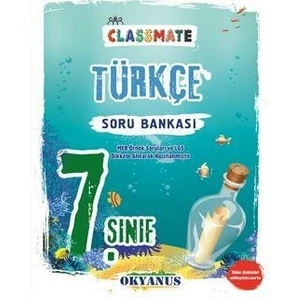 Okyanus Eğitim Yayınları Okyanus 7. Sınıf Classmate Türkçe Soru Bankası