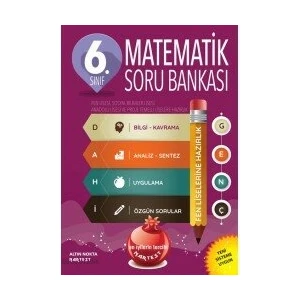 6. Sınıf Dahi Genç Matematik Soru Bankası