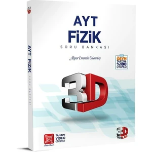 Eğitim Vadisi Yayınları 3D Yayınları AYT Fizik Soru Bankası Tamamı Video Çözümlü