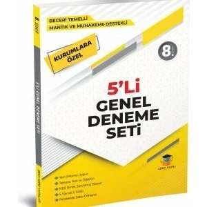 Zeka Yayınevi Zeka Küpü 8.sınıf 5'li Genel Deneme