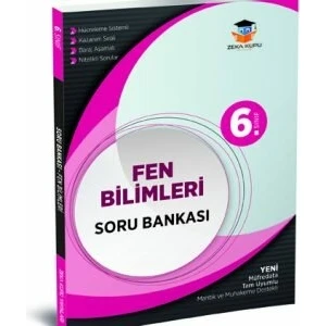 Zeka Yayınevi Zeka Küpü 6.sınıf Fen  Bilgisi Soru Bankası