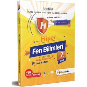 7. Sınıf Hiper Fen Bilimleri Konu Anlatımlı & Soru Bankası