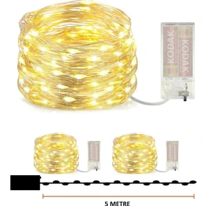 5 M Peri LED Çok Amaçlı Dekoratif Aydınlatma Gün Işığı