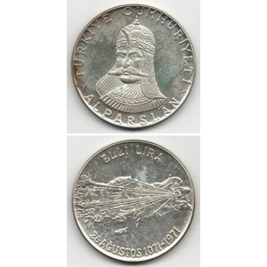 Benim Koleksiyonum 50 Lira (1971) Alparslan Çil Gümüş Hatıra Para