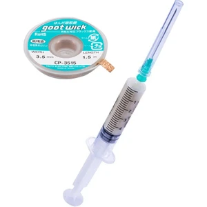 Goot Wick Amtech Flux Lehim Toplama ve Goot Wick CP-3515 Lehim Sökme Teli 3.5mm 1 5metre