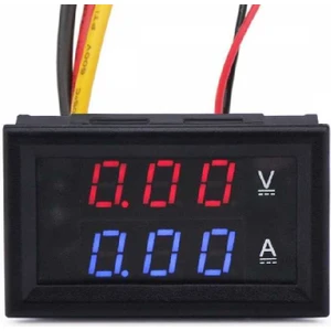 Dijital Voltmetre ve Ampermetre (30 V-10 A)