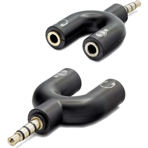 HN4612 Mikrofon Kulaklık Ayırıcı Adaptör