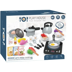 Sheng Store Çocuk Mutfak Oyuncak Tencere Play Gıda Oyuncak Seti Mutfak Oyun Aksesuarları ile (Yurt Dışından)