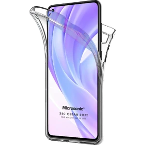 Xiaomi Mi 11 Lite Kılıf 6 Tarafı Tam Full Koruma 360 Clear Soft Şeffaf