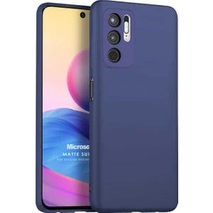 Matte Silicone Xiaomi Redmi Note 10 5g Kılıf Lacivert