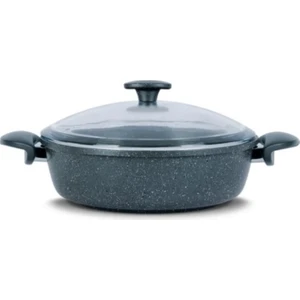 Karnıyarık Tenceresi Gri 28 cm.