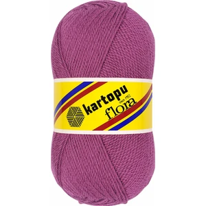 Flora K736 Koyu Gül Kurusu El Örgü Patik İpi 100 gr