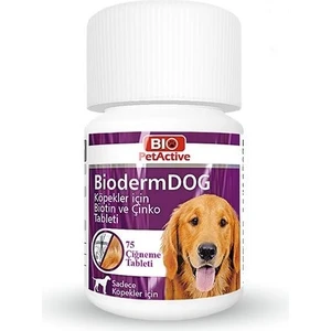 Bio Pet Active Biodermdog 75 Tabs