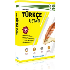 Mutlu Yayıncılık 8. Sınıf Türkçe Ustası Yeni Nesil