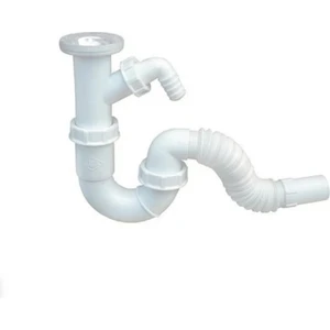 Lavabo Sifonu S Gövde Körüklü Tek Girişli