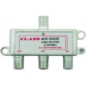 Acr-2503C 1 Giris 3 Çıkıs Kablo Tv Uydu Anten Çoklayıcı 3'lü Splitter+F Konnektör İle Beraber