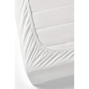Bebek Özel Pamuklu Bebek ve Çocuk Lastikli Çarşaf Beyaz 40 x 80 cm