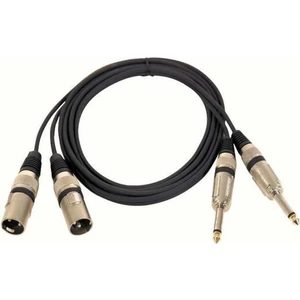 2 x Xlr Erkek 2x6.3mm Mono Kablo 3 Metre