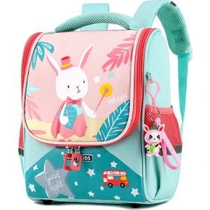 Goodtool Karikatür Tavşan Okul Çantaları Çocuk Ilköğretim Okulu Sırt Çantası(Yurt Dışından)