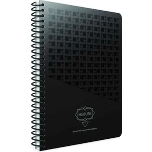 Headline Çizgili Spiralli Karton Kapaklı Defter 17 x 24 cm 100 Yaprak