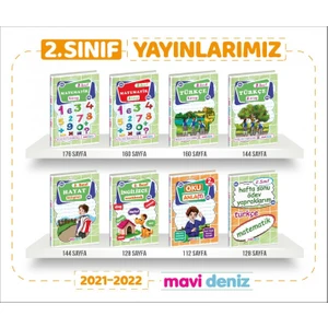 Mavi Deniz Yayınları 2. Sınıf Etkinliklerle Çalışma Yaprakları Set