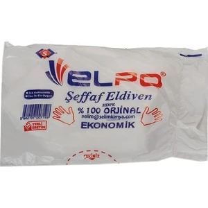 Şeffaf Eldiven 100'LÜ