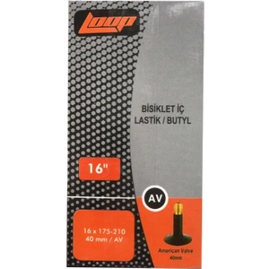 16X1.75 - 2.10 Arası Bisiklet Iç Lastik 16 Inc
