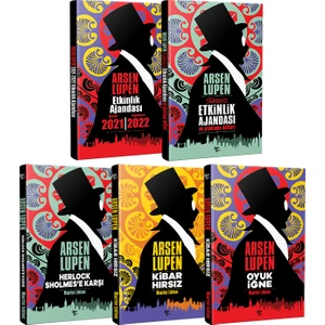 Halk Kitabevi Arsen Lupen Seti - 3 Kitap ve 2 Ajanda