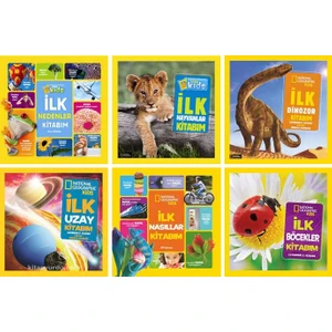 Beta Kids National Geographic Ilk Kitabım Seti 6 Kitap