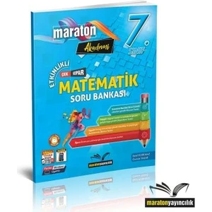 Maraton Yayıncılık 7. Sınıf Matematik Etkinlikli Soru Bankası