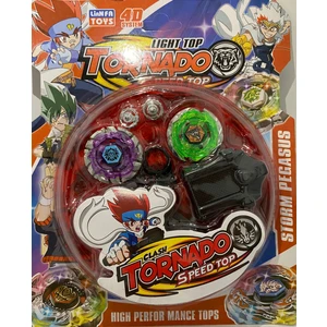 Beyblade Metal Fushion Tornado 2'li  Arenalı Oyuncak Set