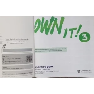 Cambridge University Press Own it! 3 Student's Book With Practice Extra + Workbook