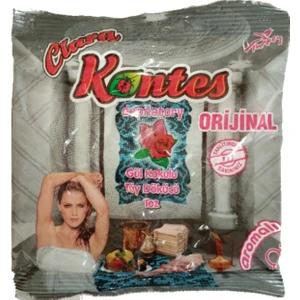 Clara Kontes Kontes Gül Kokulu Tüy Dökücü Hamam Tozu 175 gr x 5