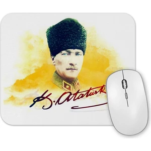 Baskı Dükkanı Mustafa  Kemal Atatürk Mouse Pad