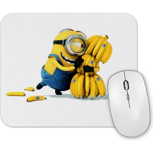 Baskı Dükkanı Minion Minions Bananas Mouse Pad