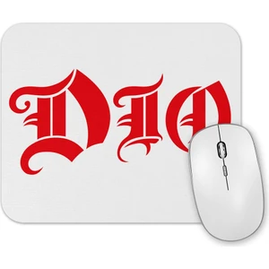 Baskı Dükkanı Dio Logo Rainbow Black Sabbath Iron Maiden Saxon Wasp Scorpions Accept Mouse Pad