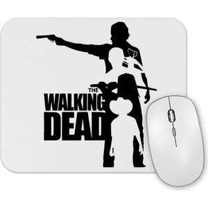 Baskı Dükkanı The Walking Dead Rick Grimes Michonne Daryl Carl Mouse Pad