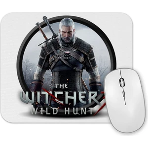 Baskı Dükkanı Witcher 3 Geralt Wild Hunt Mouse Pad
