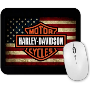 Baskı Dükkanı Harley Bandeira Mouse Pad