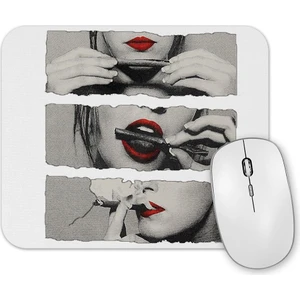 Baskı Dükkanı Sexy  Smoke Mouse Pad