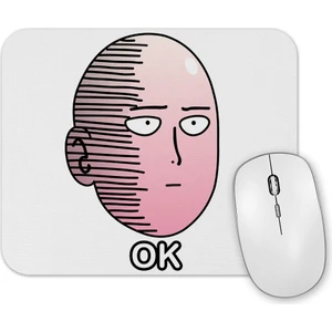 Baskı Dükkanı Anime Manga One Punch Man Ok Mouse Pad