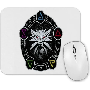Baskı Dükkanı Sibolos The Witcher Mouse Pad