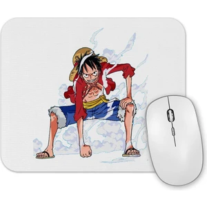 Baskı Dükkanı One Piece Wanted Luffy Mouse Pad