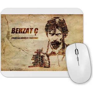 Baskı Dükkanı Behzat Ç Bana Mutsuzluğun Resmini Çizebilirmisin Mouse Pad