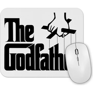 Baskı Dükkanı The Godfather Logo 2 Mouse Pad