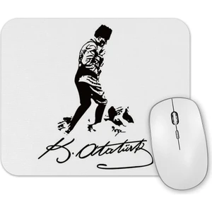 Baskı Dükkanı Atatürk Mouse Pad