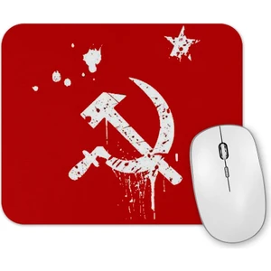 Baskı Dükkanı Revolution Orak Çekiç Mouse Pad
