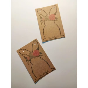 Çikoleyt Design Kraft Handmade Küpe Kartı (6x9cm) 50 Adet