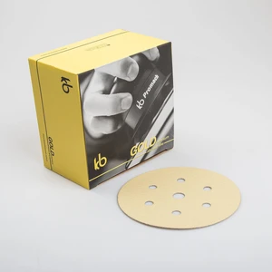 Kb Gold P80 Kum 150MM 6+1 100 Adet Cırt Disk Zımpara 7 Delik
